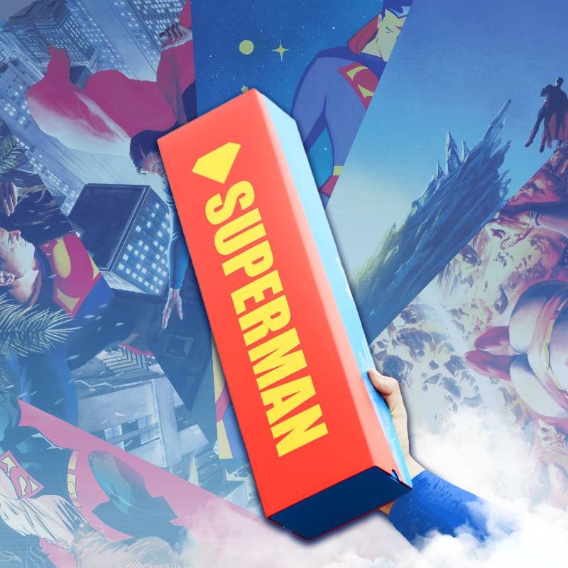 Poster gift box blind box