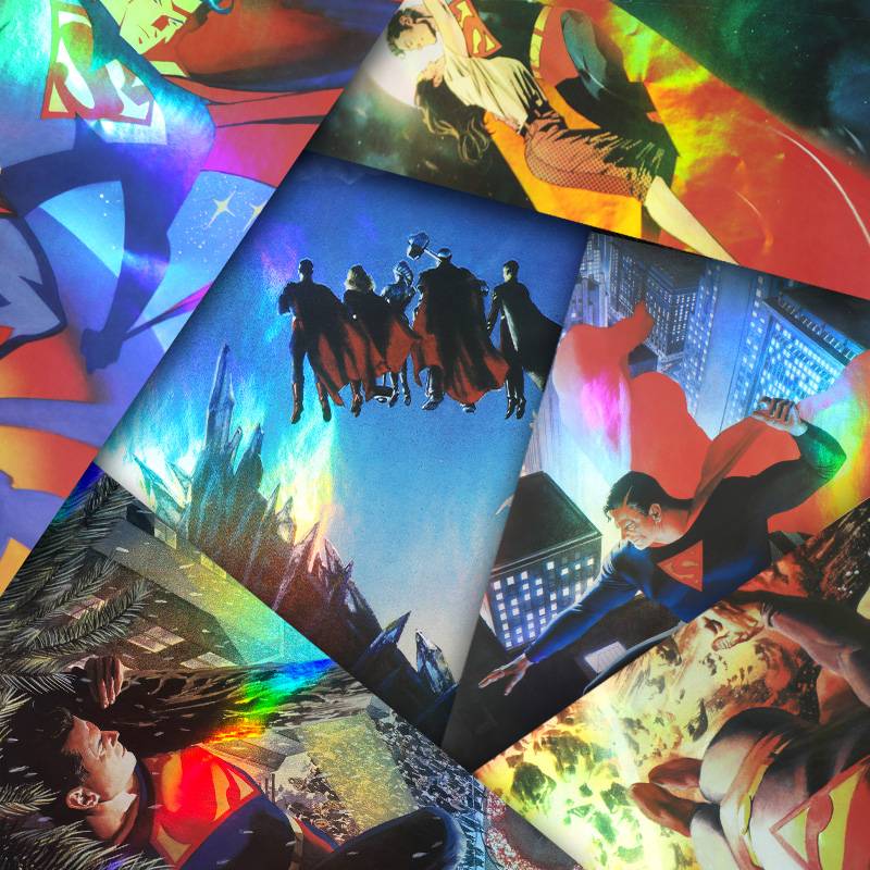 Laser Colorful Poster